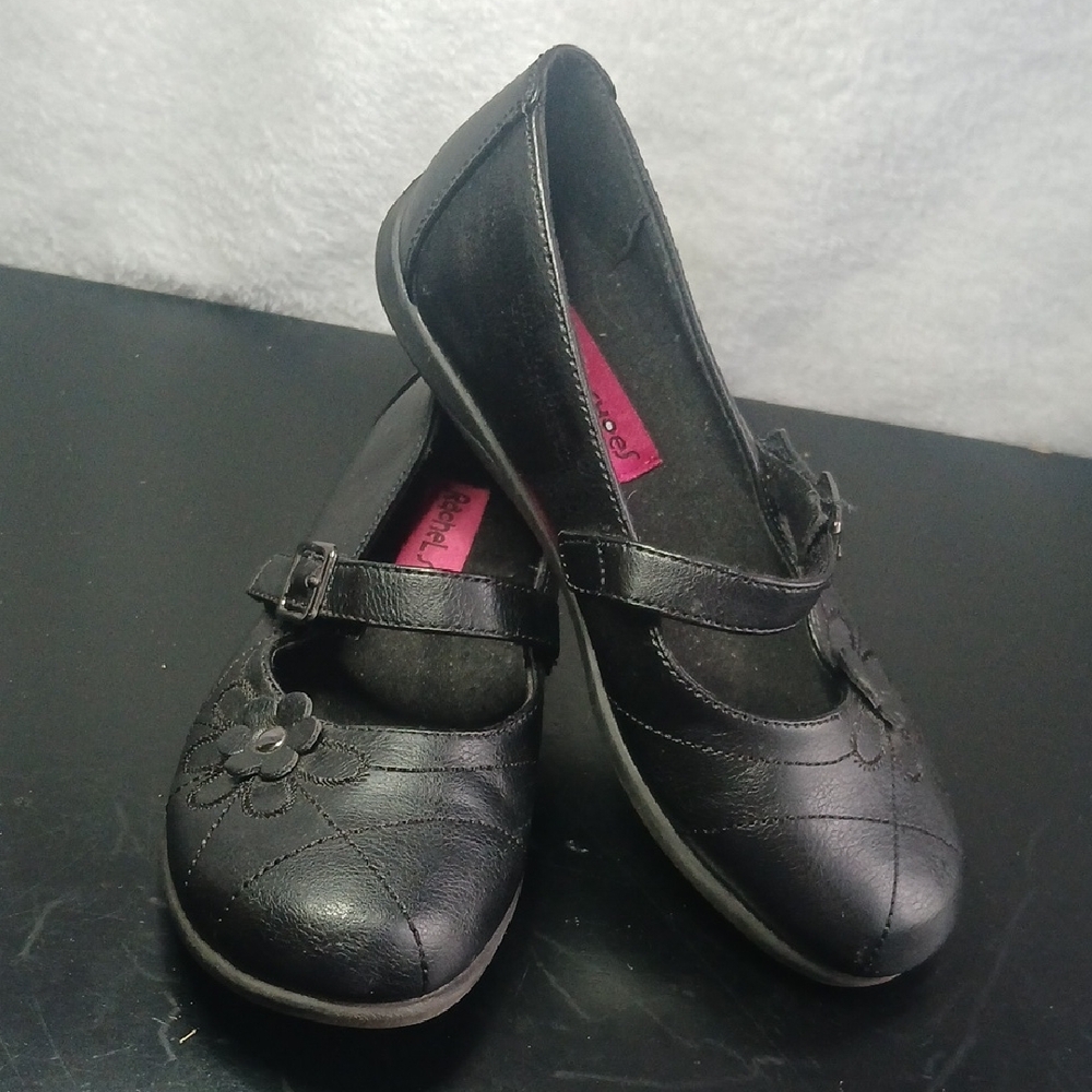Rachel Shoes Black Mary Jane Dress Shoes